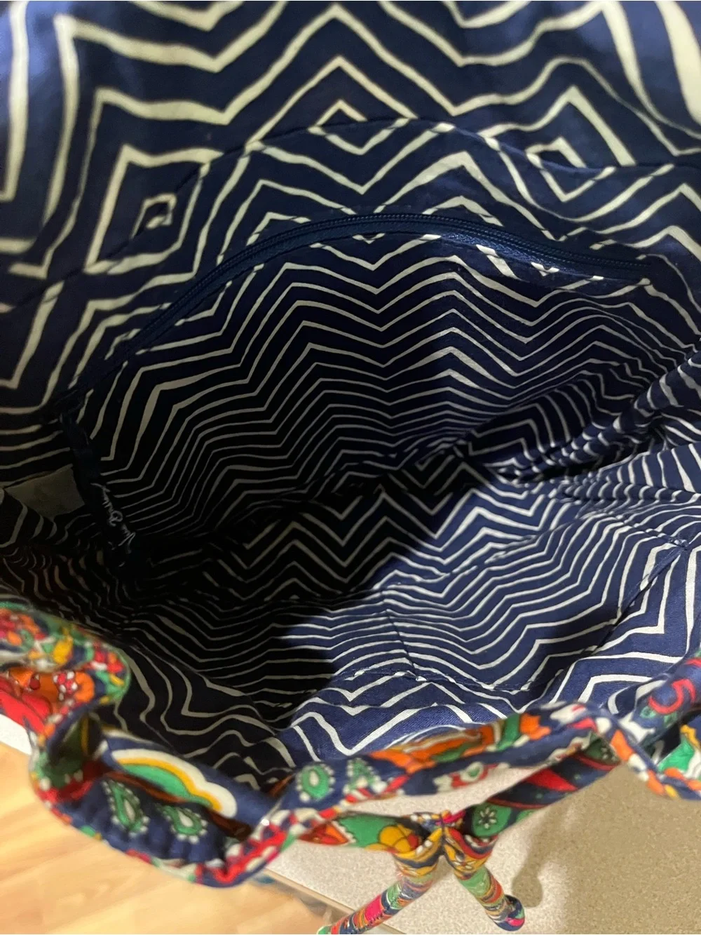 Vera Bradley Paisley Quilted Backpack